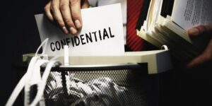 Destrucción de documentos segura: protección de datos